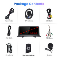 ID8 MEKEDE 10.25'' Android 13 8+128G Reproductor Multimedia para Auto para Bmw X3 E83 Sin Pantalla 2004-2009 Estéreo con Control por Voz y Radio