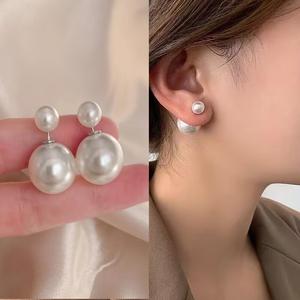 Mode coréenne boucles d'oreilles bijoux boucles d'oreilles à la mode Zircon pour femmes accessoires préférés à moins d'un dollar - Product Image 3