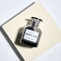 Flacon diffuseur de parfum d'intérieur de luxe gris vide 50ml 100ml 125ml 150ml 200ml 250ml