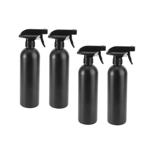 Hot Sales <b>Empty</b> Custom <b>Spray</b> <b>Bottles</b> With Logo 17oz 500ml HDPE Frosted Matte Black <b>Spray</b> <b>Bottle</b> - Product Image 1