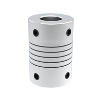 Kopling Fleksibel 5*8mm/6.35*8mm/8*8mm Kopling Poros Motor CNC untuk Motor Stepper Nema 17/23 / Sekrup Penggerak