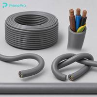 Câble électrique PrimePro CE Standard H05V2V2-F, multibrin, isolé PVC, cuivre nu, 0.6/1KV, 2/3/4/5 conducteurs, 0.5/0.75/1.5/2.5/4/6 mm