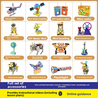 Kit de jouets solaires STEM, bricolage, expériences scientifiques de physique, jouet éducatif, ensemble de construction sur l'énergie renouvelable pour enfants, vente en gros OEM