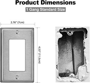 Image showcasing Durable decorative electrical panel covers In Many Modular Designs ...