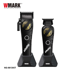 WMARK NG-8613KIT Tagliacapelli Ricaricabile con Batteria Ecologica, Trimmer di Precisione <span class=keywords><strong>per</strong></span> <span class=keywords><strong>Uomo</strong></span>, Kit da Barbiere ad Alta Velocità <span class=keywords><strong>per</strong></span> Salone - Product Image 3