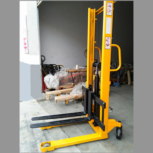 Apilador Manual Hidráulico con Ancho de Rueda de 50 mm, Altura Mínima de 9085 mm, Equipo de Elevación para Almacén - Product Image 1