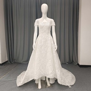 Vestidos de Novia Lsany244, Vestidos de Novia con Corte en A, Estilo Corsé con Encaje, Elegantes y Sensuales, con Hombros Descubiertos, Jancember - Product Image 2