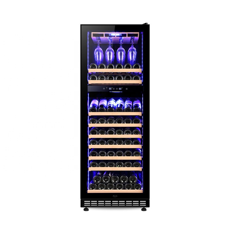 Display glass hang cup cooler