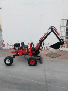 Miniexcavadora de 0,6 toneladas y 1 tonelada con accesorios, miniexcavadora de ruedas de 1,5 toneladas y <span class=keywords><strong>2</strong></span> toneladas - Product Image 5