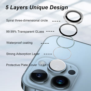 LFD898 New Hot Colorful <strong>Camera</strong> Lens Single Aluminum Alloy Back Film Lens Screen <strong>Protectors</strong> for <strong>iPhone</strong> 12 13 <strong>14</strong> <strong>Pro</strong> Max Mini - Product Image 3