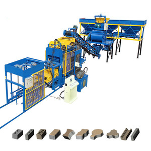 QT4-15 High-Output Fully Automatic Hydraulic Concrete Block Maker Engine Block Molds for Construction Bricks - Product Image 6