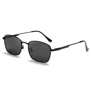 แว่นกันแดดเกรย์แจ็ค ยูนิเซ็กส์ กรอบสแตนเลสสีดำ เลนส์ TAC ป้องกันรังสียูวี 400 บานพับสปริง ดีไซน์ทนทาน - Product Image 5