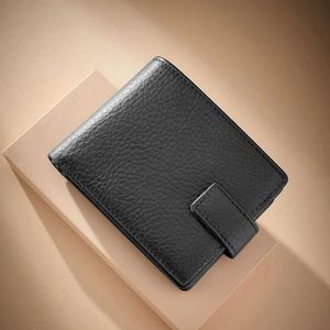 Carteras de Diseño para Hombre, Cartera de Cuero PU Suave Original con Foto, Juego de Regalo para Hombre con Logotipo Personalizado - Product Image 3