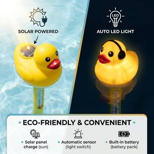 Thermomètre de <span class=keywords><strong>piscine</strong></span> à LED en forme de <span class=keywords><strong>canard</strong></span> - Product Image 2