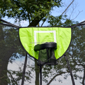 Trampoline rectangulaire extérieur de grande taille Zoshine avec pieds anti-basculement, lit de saut extérieur robuste avec filet de sécurité pour enfants actifs - Product Image 6