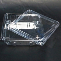 Boulangerie Dessert Cookie Macaron Pâtisserie Papier Emballage Transparent Gâteau Boîte en plastique Clair