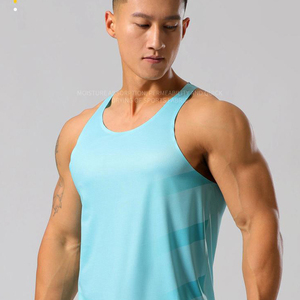 Screen Printing Men's Vests Custom Clothing Vintage Acid Wash Oversized Men's - Product Image 1