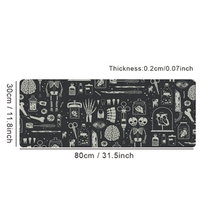 LW 80*30*0,3 cm Gummi Tastatur matten Schreibtisch Pad Hot Selling Gamer <span class=keywords><strong>Mat</strong></span> Tisch Mausepad Sublimation Mouse pad - Product Image 4