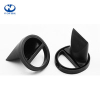 Vanne de retenue à bec de canard en caoutchouc silicone EPDM personnalisée, mini-drainage unidirectionnel, petite pince