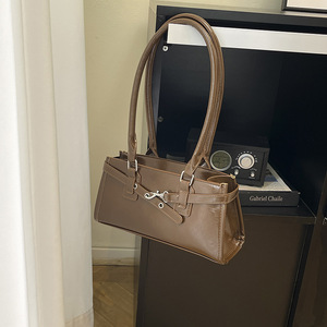 Bolso de Hombro Impermeable de Estilo Francés Vintage, Novedad de Verano 2025, con Cierre de Seguridad, Elegante y Chic para Mujer - Product Image 1