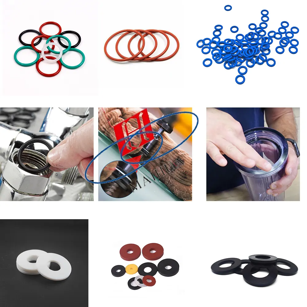 Neoprene Rubber Gasket Neoprene EPDM NBR Sealing Gasket Rubber EPDM Washer Flat Seal Ring Gasket