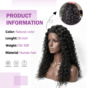 24 Inch Brazilian Loose <b>wave</b> Human Hair <b>Wig</b> 5x5 6x6 Lace Closure <b>Wig</b> 100% Natural Black Virgin Remy Hair for Women Daily Use - Product Image 2