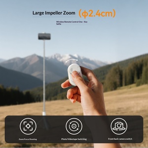 Control Remoto Inalámbrico TELESIN para Teléfono Móvil con <span class=keywords><strong>Zoom</strong></span>, Control Remoto para Selfies con Una Tecla y Control Remoto con Rueda <span class=keywords><strong>de</strong></span> <span class=keywords><strong>Zoom</strong></span> - Product Image 2