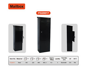 Boîte <span class=keywords><strong>aux</strong></span> <span class=keywords><strong>lettres</strong></span> moderne en métal de grande capacité pour l'extérieur et la maison, à poser au sol, avec serrure à clé pour porte d'<span class=keywords><strong>entrée</strong></span> - Product Image 2