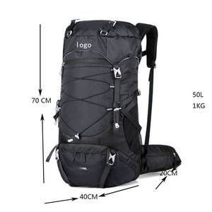 <span class=keywords><strong>Sac</strong></span> à dos <span class=keywords><strong>de</strong></span> <span class=keywords><strong>randonnée</strong></span> extérieur personnalisé en usine, <span class=keywords><strong>50L</strong></span>, pour hommes et femmes, idéal pour le voyage, le camping, le trekking, <span class=keywords><strong>sac</strong></span> à dos <span class=keywords><strong>de</strong></span> grande capacité pour l'escalade - Product Image 3