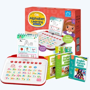 Set di macchine per l'apprendimento dell'alfabeto con <span class=keywords><strong>libri</strong></span> di scrittura e schede flash migliori per la fonetica dei bambini - Product Image 1