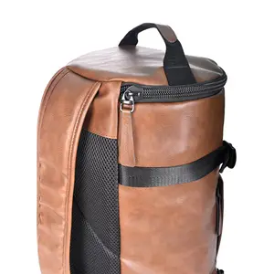 High Quality Custom Sports Kids Multifunction 2 Way Travel Backpack Pu Leather Designer Travel
