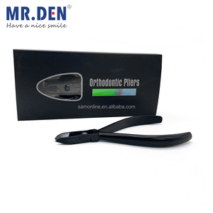 Mr.Den Surgical Top Grade Mini Pin Matte Ligature Cutter <strong>Loop</strong> Bending Forming Dental Ortho Plier Ligature Cutter in Black Color - Product Image 4