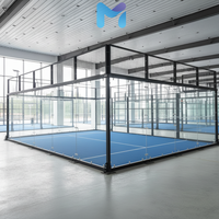 Penjualan Panas MCG Cancha De Padel, Lapangan Padel Panoramic MCG Indoor Outdoor, Sistem Lantai Lapangan Tenis Padel, Harga Pabrik