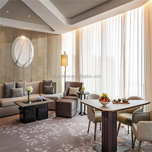 Juego de Muebles de Dormitorio para Hotel Comercial de 3 Estrellas, Personalizado, Económico, con Panel de MDF, Cama Tapizada, Precio de Fábrica al por Mayor - Product Image 6