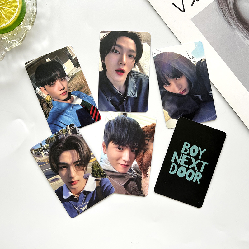 6Pcs/Set KPOP BOYNEXTDOOR WHY.. Album Photocards SUNGHO RIWOO