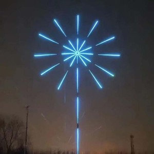 Ngoài trời nhiều màu thông minh RGB App kiểm soát trang trí ma thuật rgbic Dải cây LED giáng sinh trang trí nội thất Đêm LED bắn pháo hoa đèn - Product Image 5