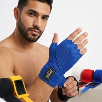 Bandages de boxe en coton élastique personnalisés de haute qualité