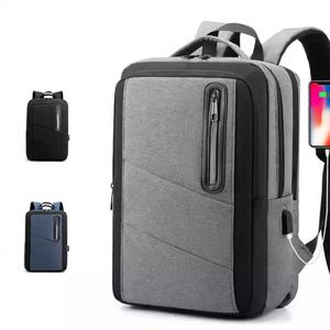 OEM Custom Travel Multifunction Smart Bagpack Mens Business Laptop Travel Backpack Bag School Bags With Usb Charging Port - Product Image 1