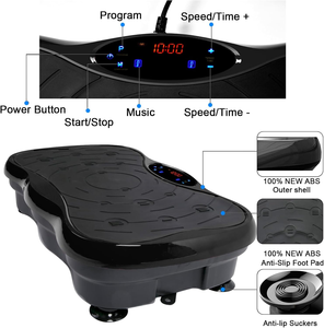 Plateforme vibrante oscillante puissante pour la perte de <span class=keywords><strong>poids</strong></span> et le fitness à domicile, vente en gros directe usine de machines d'exercice ABS - Product Image 2