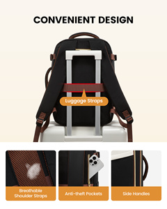 LOVEVOOK 20L 30L Fashion Travel Backpack Airplane Approved Underseat Bag for Women Men Trending Ryanair Cabin Bags for Travel - Product Image 5