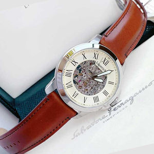 นาฬิกาข้อมือผู้ชาย FS <span class=keywords><strong>ME3099</strong></span> รุ่นหรูหรา คลาสสิก ระบบอัตโนมัติ คุณภาพสูง เข็มเรืองแสง หน้าปัดใหญ่ กันน้ำ 50 เมตร สายหนัง - Product Image 4