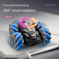 Meilleure Vente Voiture Télécommandée Cascadeuse 2,4 GHz 6 Canaux avec Fonction Drift, Câble USB Inclus - Jouet RC Prêt à l'Emploi pour Enfants