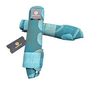 Protège-tendons d'équitation en néoprène, couleur personnalisée, respirant, léger, nouveau design, bottes d'équitation - Product Image 1