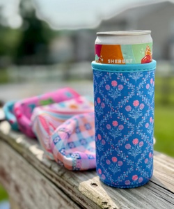 Porte-gobelet isotherme réutilisable personnalisé pour canette de soda froide, manchon en néoprène pour café chaud ou glacé, Koozy - Product Image 4