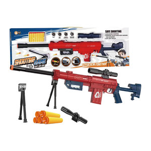 Fucile Giocattolo AWM Sniper Realistico con Guscio in Plastica di Alta Qualità, Proiettili Morbidi in Schiuma EVA, per Bambini - Product Image 1