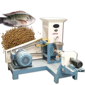 other food processing machinery floating fish feed pellet pelletizer food making fish feed pellet extruder