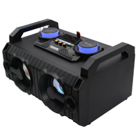 Enceinte de fête sans fil 120W avec lumières RGB, système audio DJ TWS pour bars et fêtes d'anniversaire