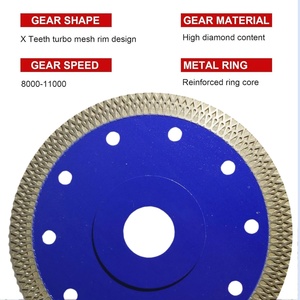 115/125mm süper ince elmas testere kesme bıçağı porselen karolar granit mermer seramik açı öğütücü kullanımı - Product Image 4