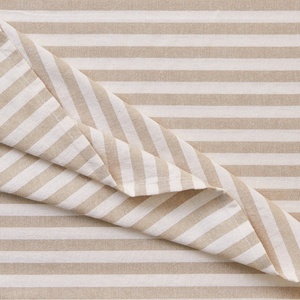Custom Stripe <b>Linen</b> Tablecloth Luxury for Kitchen Home Wholesale Customizable 100% <b>Linen</b> <b>Table</b> <b>Cloth</b> with Embroidered LOGO - Product Image 3