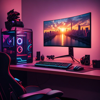 Usine Shenzhen 4K LED PC LCD écran tactile moniteurs de jeu 24/27/32/37.5 pouces ordinateur de bureau avec écran IPS panneau WLED
